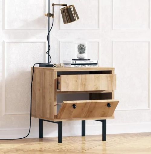 cumpără Noptieră Trendy Pedro 45x50x40cm (GTR001500) în Chișinău 