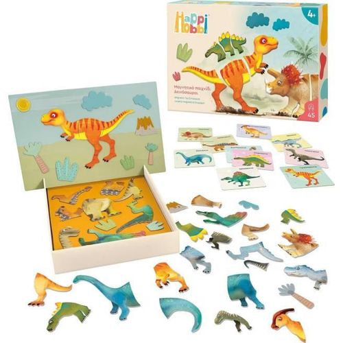 купить Набор для творчества As Kids 1029-64082 Magneti Educationali Dinozauri, 1445D в Кишинёве 