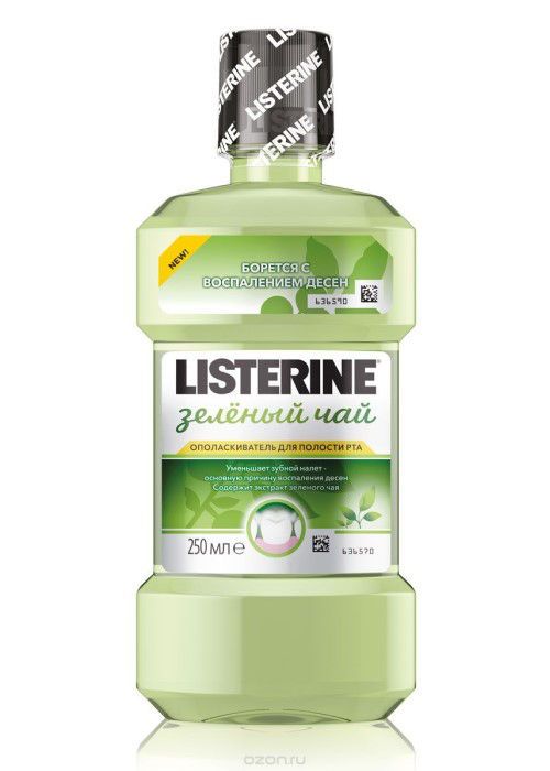 Ополаскиватель для рта Listerine "Зеленый чай" 250 мл 