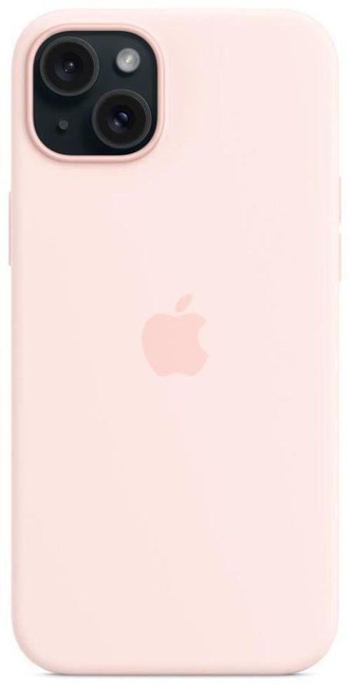 cumpără Husă pentru smartphone Apple iPhone 15 Plus Silicone MagSafe Light Pink MT143 în Chișinău 