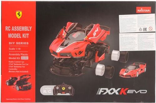 cumpără Jucărie cu telecomandă Rastar 96900 DIY 1:18 Ferrari FXX-K EVO (baterii), 51255 în Chișinău 