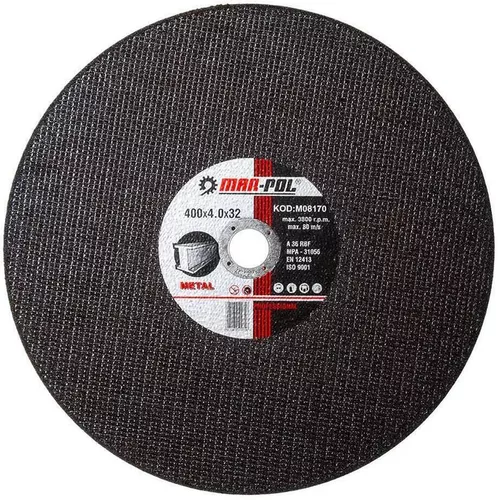 купить Диск отрезной MAR-POL M08170 metal/inox 400x32x4.0mm в Кишинёве 