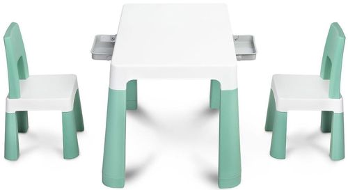 cumpără Set de mobilier pentru copii Toyz 1011 Monti Masa cu 2 scaunele menta în Chișinău 