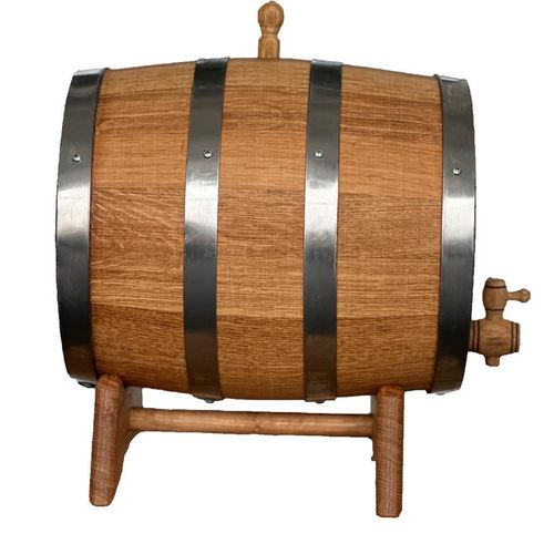 купить Бочка для вина Карпаты Stejar Carpatin 3L (3D design de viță de vie) в Кишинёве 