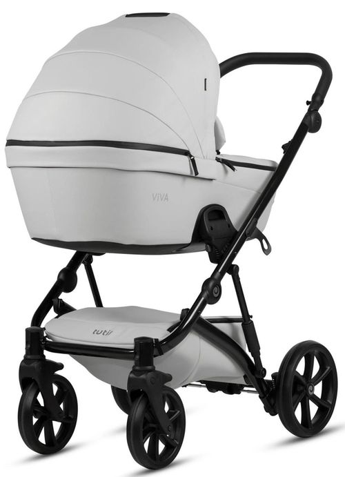 купить Детская коляска Tutis 2in1 VIVA5+ Leather, Cloud 085 (1452085) в Кишинёве 