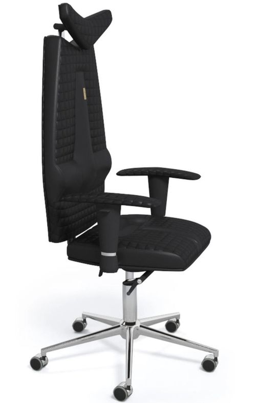 купить Офисное кресло Kulik System Jet Black в Кишинёве 