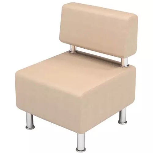 cumpără Scaun de birou Tisam Canapea de birou cu 1 loc (imitare piele), 600x650x800 mm (59704) în Chișinău 
