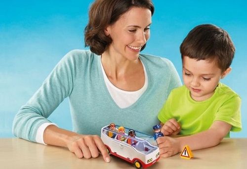 cumpără Mașină Playmobil PM6773 Airport Shuttle Bus 1.2.3 în Chișinău 