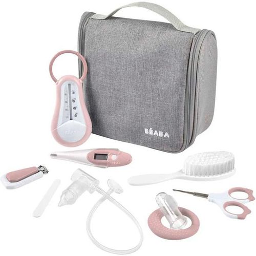 купить Набор для ухода за малышом Beaba B920424 Set de ingrijire 10 piese Old Pink в Кишинёве 