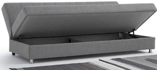 купить Диван Trendy Economix, extensibila cu lada de depozitare,190x82x80, Gri в Кишинёве 