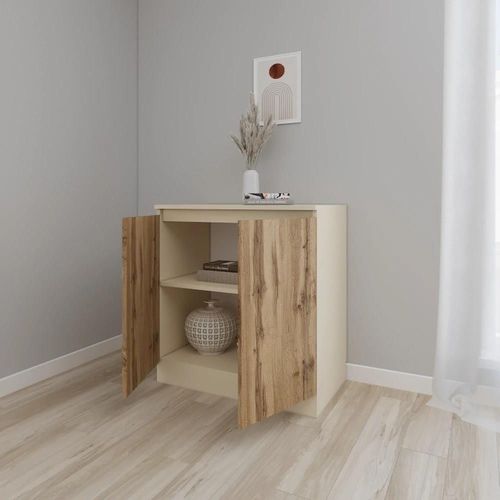 купить Комод Smartex (16441) Т8 100cm Ivory+Stejar Inchis в Кишинёве 