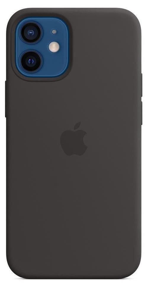 купить Чехол для смартфона Apple iPhone 12 mini Silicone Case with MagSafe Black MHKX3 в Кишинёве 
