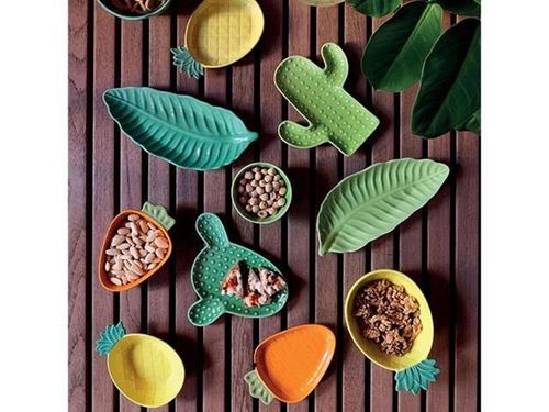 cumpără Bol Tognana 57001 Salatiera din ceramica Carot 18x12x4.5cm Pachy în Chișinău 