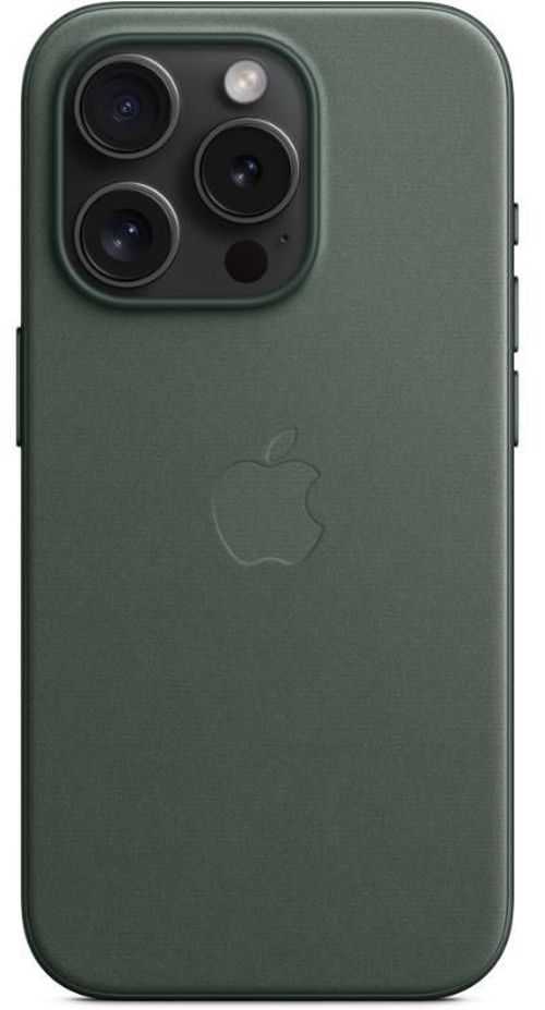 купить Чехол для смартфона Apple iPhone 15 Pro FineWoven MagSafe Evergreen MT4U3 в Кишинёве 