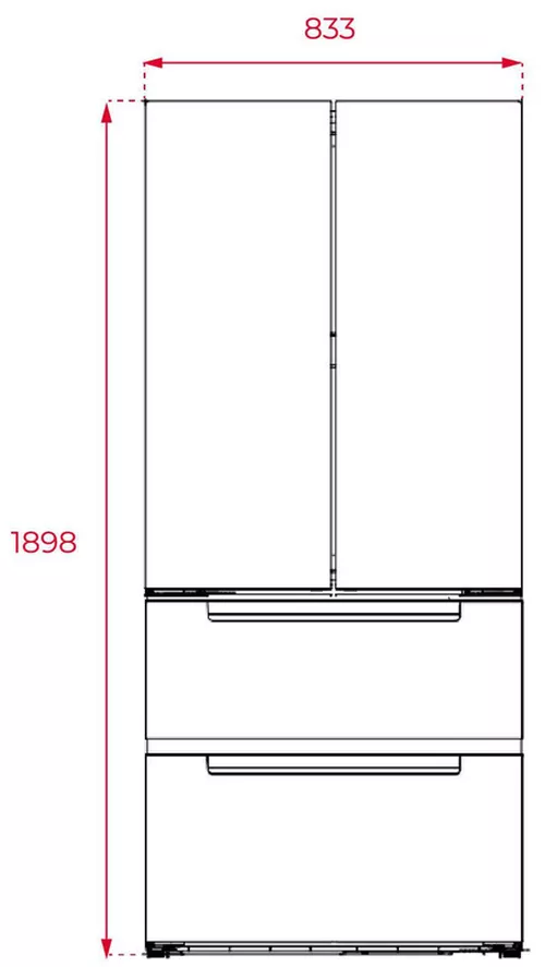 купить Холодильник SideBySide Teka RFD 77820 GBK в Кишинёве 