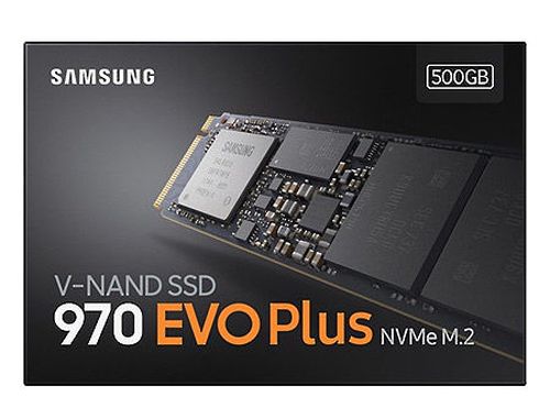 купить 500GB SSD NVMe M.2 Gen3 x4 Type 2280 Samsung 970 EVO Plus MZ-V7S500BW, Read 3500MB/s, Write 3200MB/s (solid state drive intern SSD/внутрений высокоскоростной накопитель SSD) в Кишинёве 