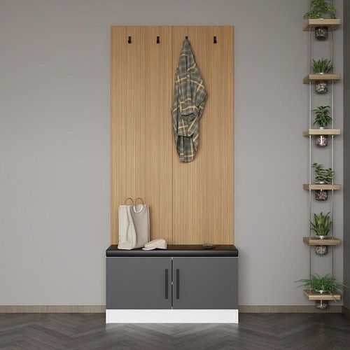 cumpără Mobilă pentru antreu Trendy Noe-8293, 90x210x35cm (GTR004026) în Chișinău 