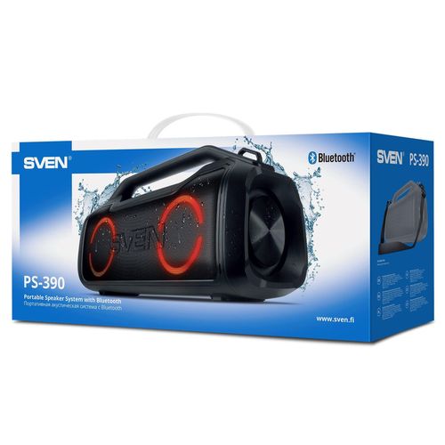 cumpără Boxă portativă Bluetooth Sven PS-390 Black în Chișinău 