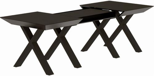 cumpără Masă Deco Madrid Black Top+Black Legs 160*100+50+50+50+50 în Chișinău 