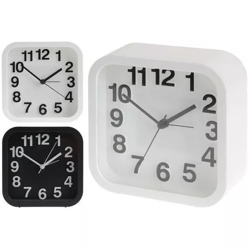купить Часы-будильник Promstore 32380 Segnale 13x13cm в Кишинёве 
