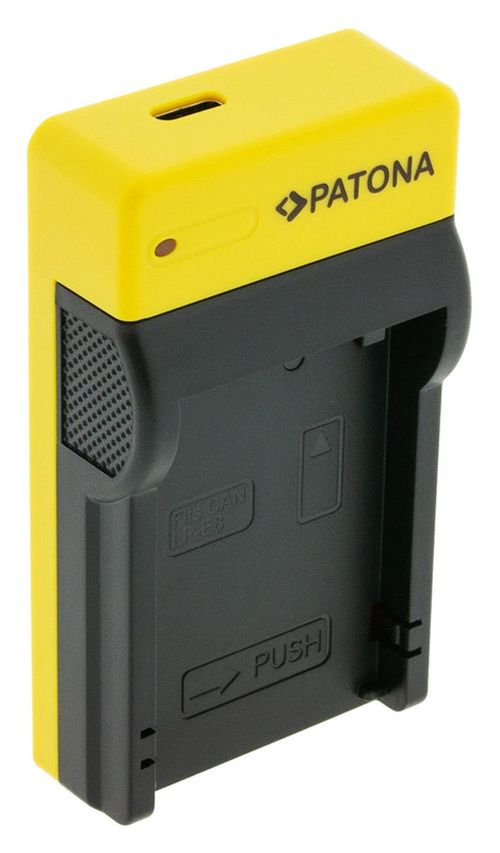 купить Зарядное устройство для фото-видео Patona 151574, Slim USB charger with USB-C input for Canon LP-E8 в Кишинёве 