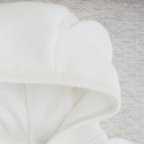 cumpără Haine pentru copii Minikin 231561362 Trinitka Комбинезон с капюшоном молочный 1-3 мес (62 см) în Chișinău 