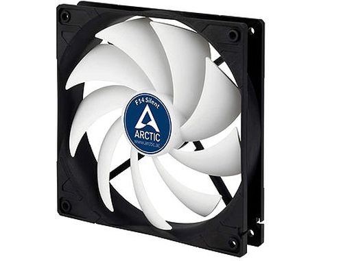 купить Case/CPU FAN Arctic F14 Silent, 140x140x27 mm, 3-pin, 800rpm, Noise 0.08 Sone (@ 800 RPM), 46 CFM (78 m3/h) в Кишинёве 