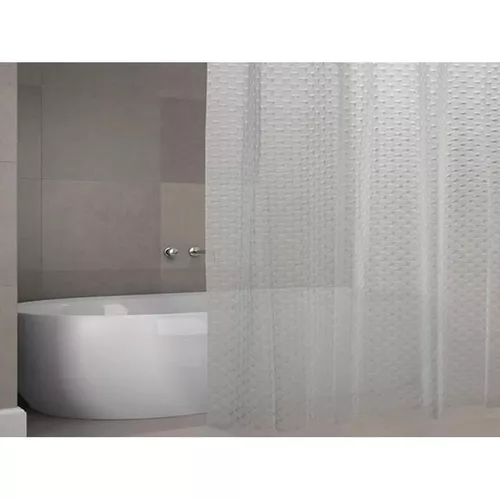 cumpără Perdea de duș MSV 40818 Premium 180x200cm 3D беж în Chișinău 