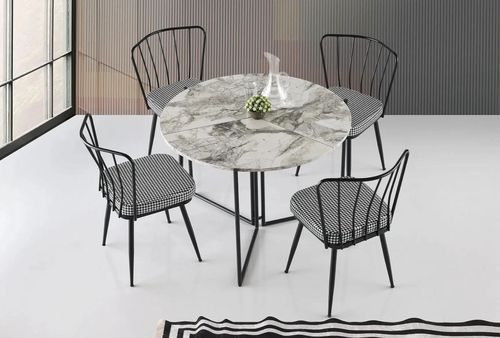 купить Стол Trendy Yaprak-1203, 100x72x100cm в Кишинёве 