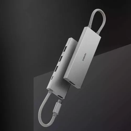cumpără Adaptor de rețea USB Xiaomi 5-in-1 Type-C Hub în Chișinău 