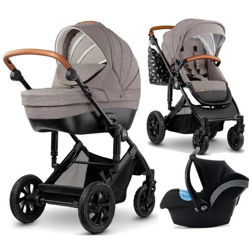 купить Детская коляска KinderKraft 3 in 1 Prime KKWPRIMBEG30000 biege в Кишинёве 