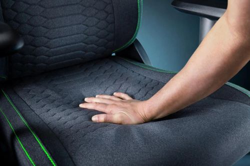 cumpără Fotoliu de birou Razer RZ38-05310100-R3G1 Chair Iskur V2 X Fabric/Black în Chișinău 