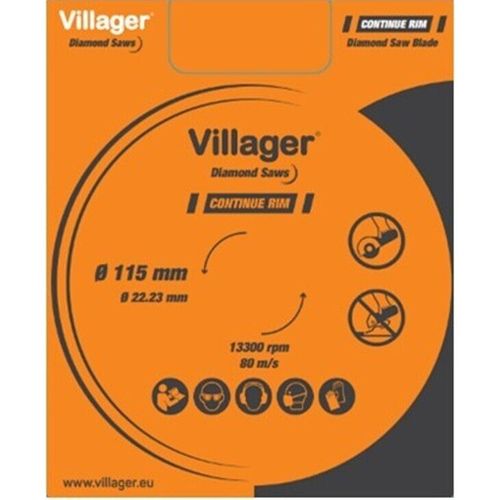 купить Диск отрезной Villager Disc diamantat turbo DCBT-125mm (060660) в Кишинёве 