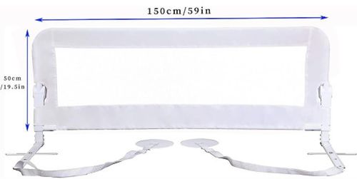 купить Кроватка Dreambaby G7752 Nicole Защитный бортик xtra-wide белый в Кишинёве 