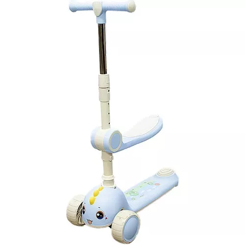 cumpără Trotinetă New World 608-1 Dino, albastra, 211030 în Chișinău 