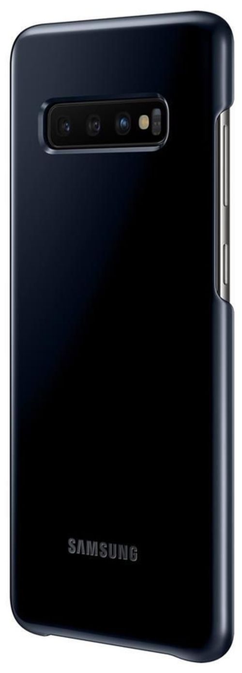 cumpără Husă pentru smartphone Samsung EF-KG975 LED Cover Galaxy S10+ Black în Chișinău 