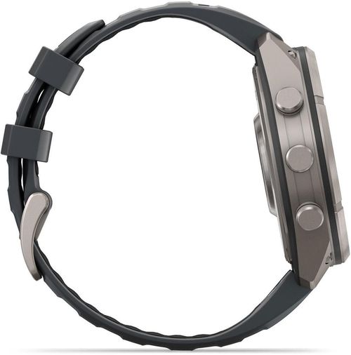 cumpără Ceas inteligent Garmin Fenix 9 Pro, 47mm,Ti, w/Gpht/Blk bnd (010-04336-26) în Chișinău 