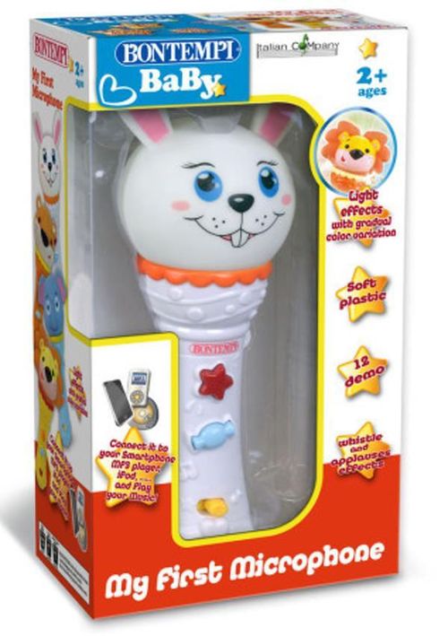 купить Музыкальная игрушка Bontempi 411925 Мой первый микрофон в Кишинёве 