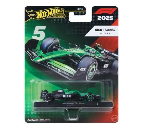 cumpără Mașină Hot Wheels JKD89 Premium Kick Sauber 2025 Formula 1 Team #5 în Chișinău 