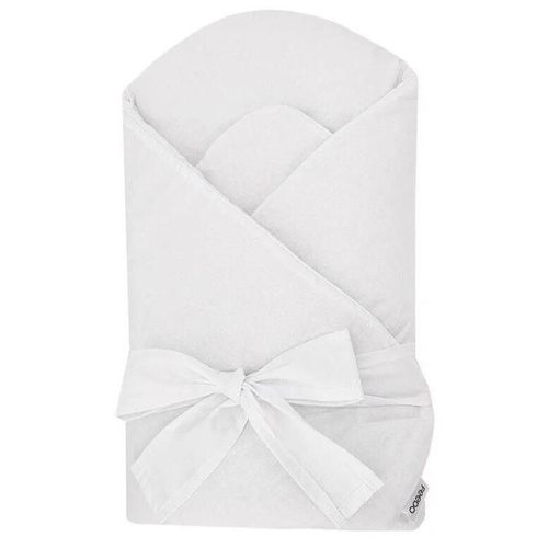 cumpără Lenjerie de pat pentru copii Feedo 207203 Plic pentru infasat cu fundita Pure White, 75x75 cm în Chișinău 