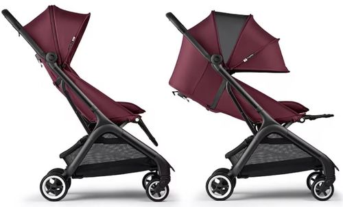 купить Детская коляска Bugaboo BG100025046 Butterfly Black/Dark Cherry в Кишинёве 