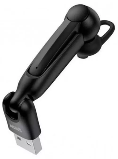 купить Гарнитура беспроводная Bluetooth Baseus NGA05-01 Black в Кишинёве 