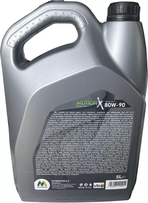 cumpără Ulei Motaquip MO80W90GL5-20 80W90 20L GL5; ZF TE-ML 05A/12E/16B/17B/19B/21A în Chișinău 