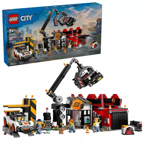 cumpără Set de construcție Lego 60472 Scrapyard With Cars în Chișinău 