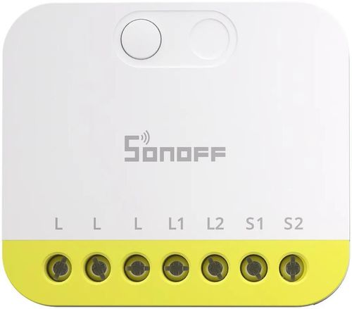 купить Выключатель электрический Sonoff Zigbee Smart Switch MINI-ZB2GS-L Mini Duo 2-Gang (No Neutral Required) в Кишинёве 