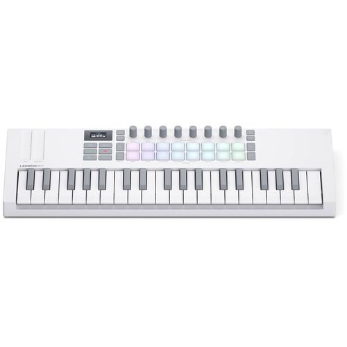 cumpără Claviatură MIDI Novation Launchkey mini 37 MK4 White în Chișinău 