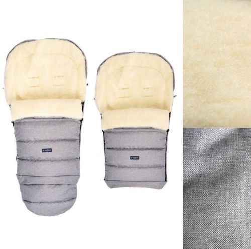 cumpără Accesorii pentru cărucior Zaffiro Спальник Регулир. Igrow 2.0 Wool Melange Light Grey în Chișinău 