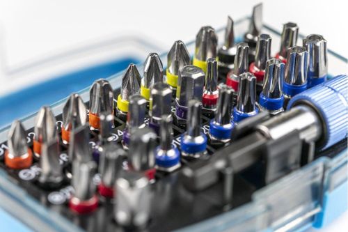 cumpără Set de tubulare, bite, duze Hoegert HT1S400 Set de biti cu prindere de 1/4”, 32buc în Chișinău 