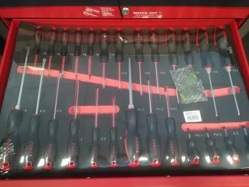 cumpără Șurubelniță Force 2262 Набор отверток крестовых, шлицевых, торкс 26 пр. în Chișinău 