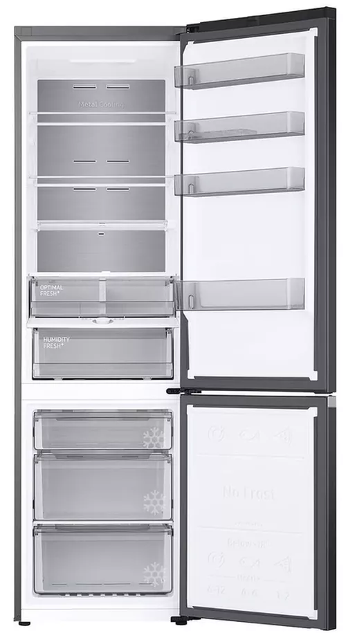 купить Холодильник с нижней морозильной камерой Samsung RB38C774DB1/EF в Кишинёве 